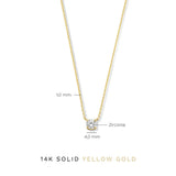 Eloura™ Moissanite Stone Necklace
