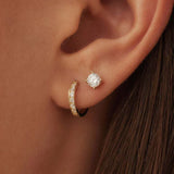 Eloura™ Gold Stone Earrings Set