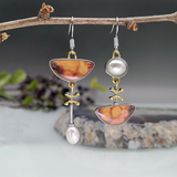 Eloura™ Retro Orange Earrings
