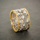 Eloura™ Vintage Zirconia Ivy Ring