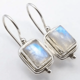 Eloura™ Square Moonstone Earrings