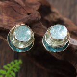 Eloura™ Hand‑Painted Layered Earrings