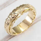 Eloura™ Gold Vintage Flower Ring