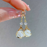 Eloura™ Vintage Gold Drop Earrings