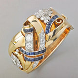 Eloura™ Gold Vintage Zirconia Ring