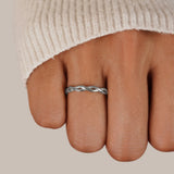 Eloura™ 18K Silver Spinning Ring