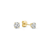 Eloura™ Gold Stone Stud Earrings