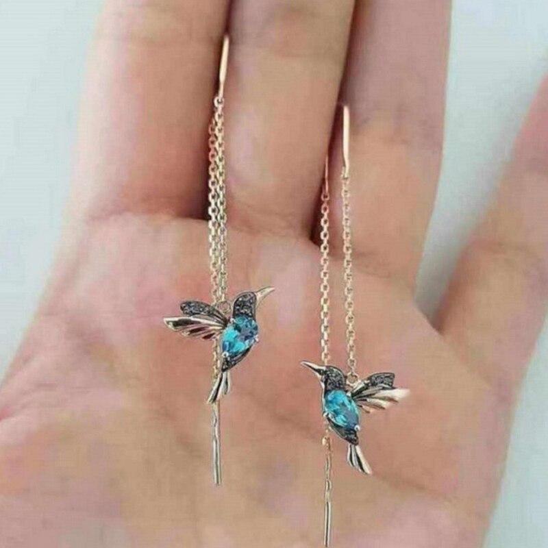Eloura™ Zirconia Hummingbird Earrings