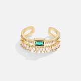 Eloura™ Layered Crystal Ring