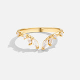 Eloura™ Crystal Gold Vine Ring