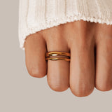 Eloura™ Wave Ring Set