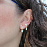 Eloura™ Star Classic Pearl Earrings
