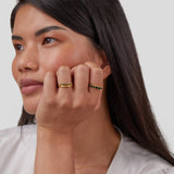 Eloura™ Emerald Green Layered Ring
