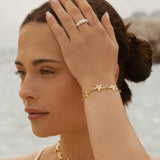 Eloura™ Gold Stars Bracelet