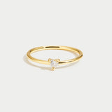Eloura™ Crystal Heart Ring