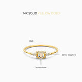 Eloura™ Gold Moonstone Ring